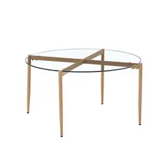 Table clear SOAR END TABLE ROUND 91.4x47 cm