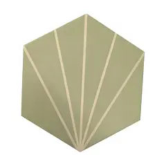 Керамогранит Mercury 23x27 SUNBURT MINT Porcelanico