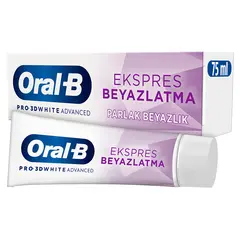 Зубная паста блестяшый белый Oral-B 3DW pro 75 мл