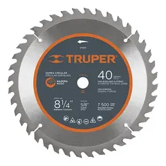 საჭრელი დისკი ხისთვის Truper ST-840 210 მმ