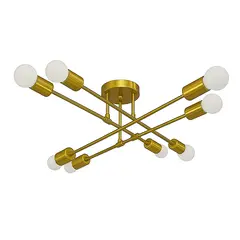 ჭაღი Bella Mita E27 8 0809-8 GD ოქროსფერი