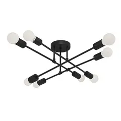 Люстра Bella Mita E27 8 0809-8 BK черный