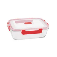 მინის კონტეინერი მართკუთხედი Ronig 1.5 ლ