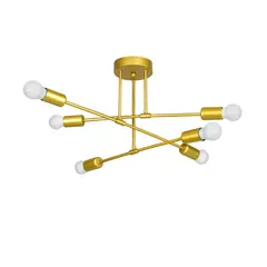 Люстра Bella Mita E27 6 0809-6 золото