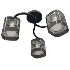 ჭაღი Bella Mita 2 E27 6299-2 BK+CR შავი ქრომი