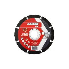 საჭრელი დისკი მულტი Raider 160154 125 მმ