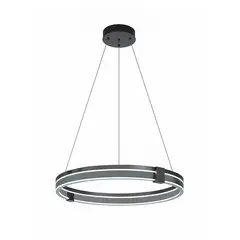 Chandelier LED 130W 3000-6500K D600-800 circle black