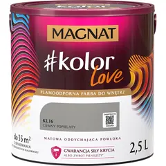 Краска интерьерная Magnat Kolor Love 2.5 л KL16 темно-пепельная