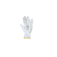 White glove with white polyurethane coating М2М 300/139 S7