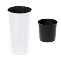 Горшок цветочный LAMELA Donica LILIA 400 - biały 29,5 L
