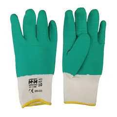 Work gloves with latex coating M2M P-XY-L306 S10