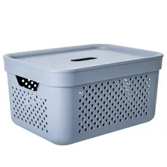 Basket Aleana Simple 15 L grey matte