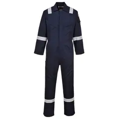 Flame-resistant work overalls with reflective strips PORTWEST FR21NAR blue M