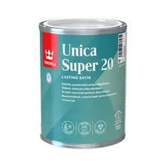 Wood Lacquer for Boats and Furniture Tikkurila Unica Super 20 2.7 L Semi-Matt