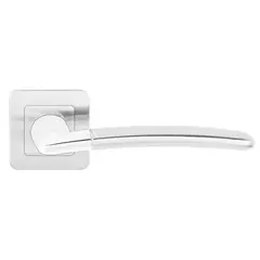 სახელური როზეტით Metal-Bud Linea ZLIZN დამცავი ხუფით SZZNK ნიკელი სატინი