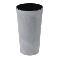 Горшок цветочный серый Lamela LILIA ECO 12,5 л