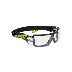 Protective glasses transparent with double temple Portwest PS11CLR