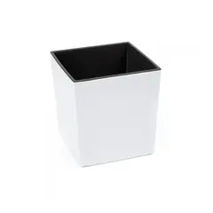 Flower pot Lamela JUKA planter white 25x25 cm
