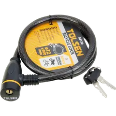 ლითონის ბაგირი ჩამკეტით TOLSEN TOL849-55170 D12X800MM