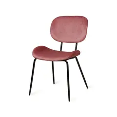 Стул CLEON VELVET ROSE taupe 48x62.5x85.5 см