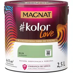 Interior paint Magnat Kolor Love 2.5 l KL24 olive