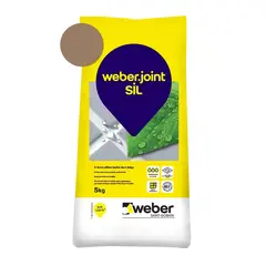 შემავსებელი ფილის ნაკერებისთვის Weber.joint SIL 5 კგ 412 ვენგე