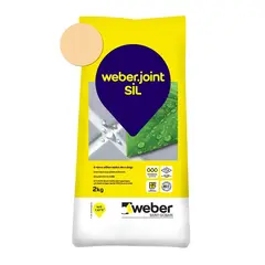 შემავსებელი ფილის ნაკერებისთვის Weber.joint SIL 2 კგ 422 ბეჟი