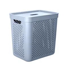 Корзина Aleana Simple 35 л серый мат