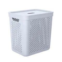 Корзина Aleana Simple 35 л серый