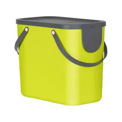 Waste sorting container Rotho Albula lime 25 l