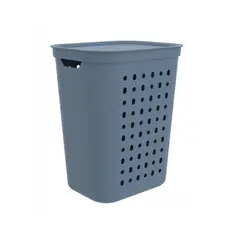 Корзина для белья Rotho Jona 55л синяя