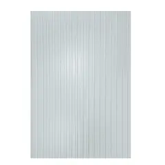 Настенная панель MDF Super Profil 12117 2800x117x12 мм 0.3276 м² белая