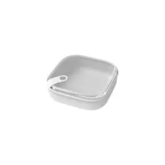 Plastic container Rotho ELA flat white 1 l
