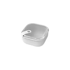 Plastic container Rotho ELA white 1 l