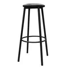 ბარის სკამი შავი