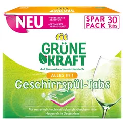 Таблетки для посудомоечной машины Grune Kraft 30 шт