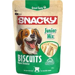 სასუსნავი ლეკვის Snacky Junior Mix 200 გრ