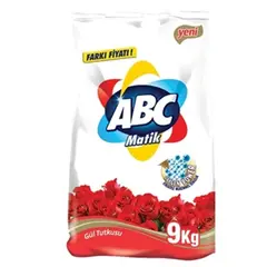 Порошок стиральный ABC-автомат 9 кг роза
