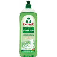 ჭურჭლის სარეცხი გელი Frosch lemon 1 ლ