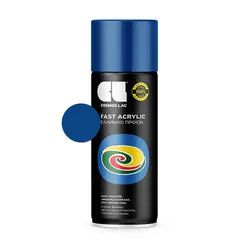 Краска аэрозольная Cosmos Lac SPRAY FAST Ral 5010 400ml синяя