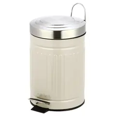 Trash bin Bisk SKANDI 07519 beige 3 l