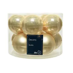 ნაძვის ხის ბურთი Baubles Glass 6 cm 10 pcs