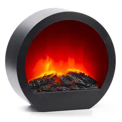 საახალწლო დეკორაცია LED ბუხარი 24.5 x 9 x 23 სმ