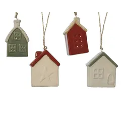 ნაძვის ხის სათამაშო სახლი 3x5.7x7.2 cm 1 pcs