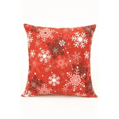 Decorative New Year's pillow 45x45 cm