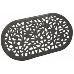 Коврик для ванной Bisk Grenada 06760 68x39 см черный