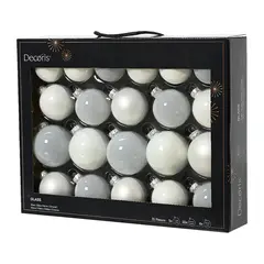 ნაძვის ხის ბურთი Bauble glass 7 cm 21 pcs