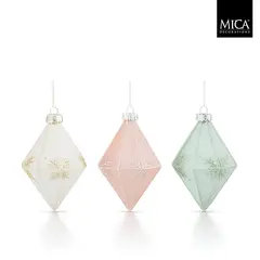 ნაძვის ხის სათამაშო Mica Decorations 11 x 7.5 სმ