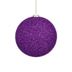 ნაძვის ხის სათამაშო ბურთი Mica decorations 20 სმ