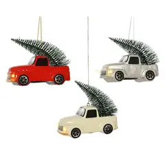 საახალწლო დეკორაცია "მანქანა " LED car BO indoor 11.5x5.5x5.5 cm assorted